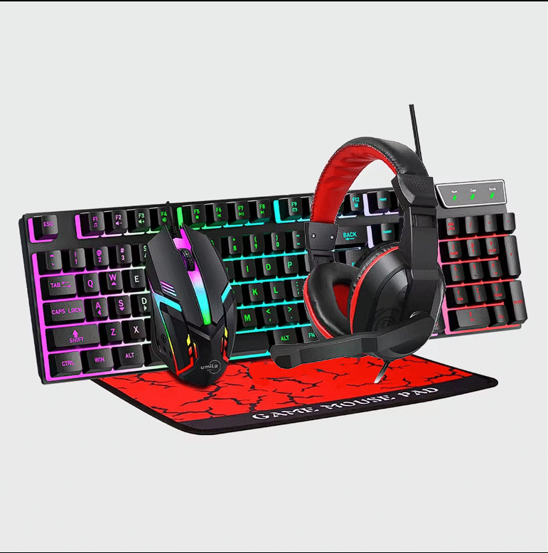 4 in 1 RGB Gaming Keyboard Combo Set